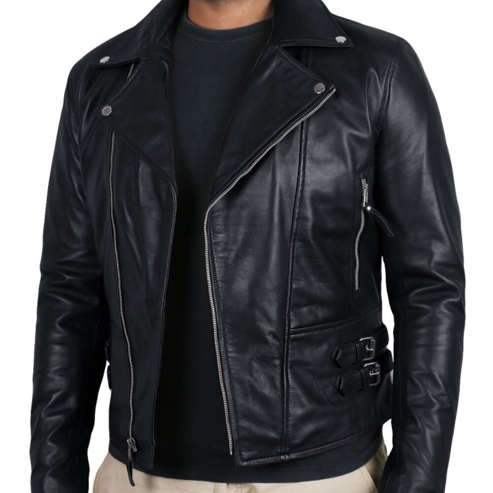 Laverapelle Men's Genuine Lambskin Leather Jacket - 1510429